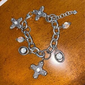 Brighton Silver Charm Bracelet